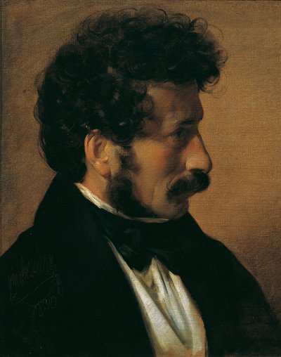 Der Maler Theodor Alconière بواسطة فريدريش فون أميرلنج
