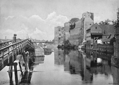 قلعة وجسر نيوارك ، c1896 بواسطة فريث وشركاه