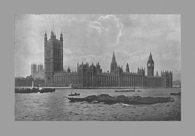 دور البرلمان ، لندن ، c1900 بواسطة فريث وشركاه