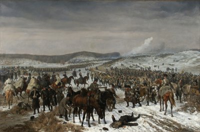 معركة أوفيرسي في 6 فبراير 1864 بواسطة فريتز لالليماند