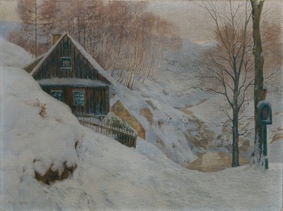 The Seebachtal بالقرب من Franzensbad بواسطة فريتز بونتيني