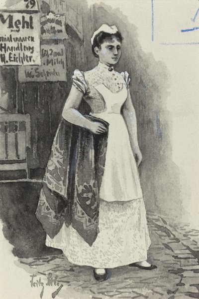 خادمة بواسطة Fritz Stoltenberg