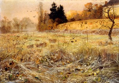 The Hoar Frost ، c.1900 بواسطة جوهان فريدريك ثاولو