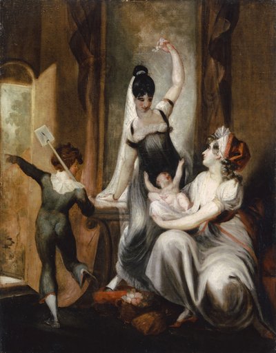 أم مع عائلتها في البلاد ، 1806-1807. بواسطة فوصلي