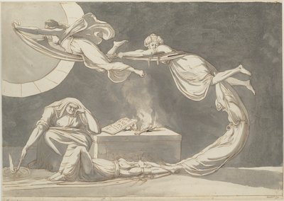 مشهد اقتران مع ساحرة عند المذبح ، 1779. بواسطة فوصلي