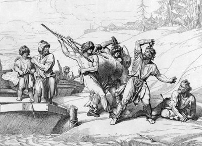 وفاة أسكولد ودير قبل عام 1839 بواسطة فيودور أنطونوفيتش بروني