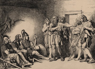 دعوة Varangians ، 1839 بواسطة فيودور أنطونوفيتش بروني