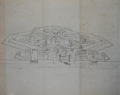 تصميم سجن خليوي لـ 585 سجيناً بواسطة GA Blouet