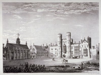 قصر لامبث ، لندن ، c1830 بواسطة جي إف براج