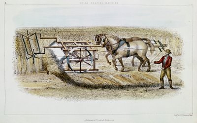 آلة حصاد الأجراس ، 1851 بواسطة GH Swanston