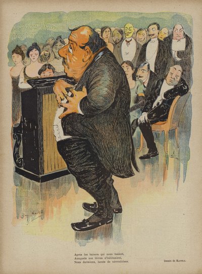 رسم توضيحي لـ Le Rire بواسطة G. Kadell