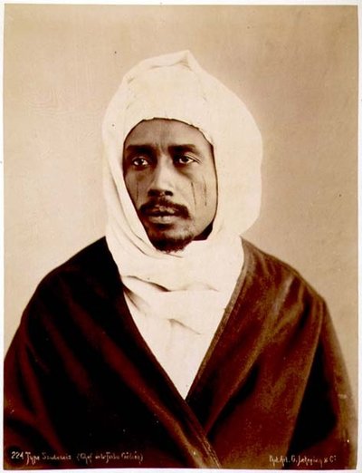 صورة لزعيم سوداني من قبيلة الجالية (صورة بني داكن) بواسطة جي ليكيجيان