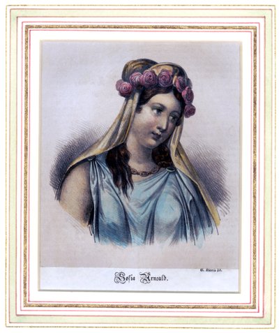 Sophie Arnould , French soprano بواسطة جي ريتشيو