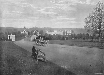 دير ويلبيك ، c1896 بواسطة GW ويلسون وشركاه