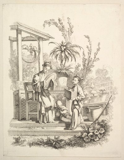 المرحاض ، كاليفورنيا. 1742. بواسطة غابرييل هوكير