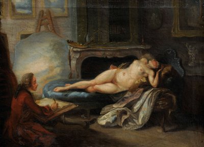 الأكاديمية الخاصة 1755. بواسطة غابرييل جاك دي سانت أوبين