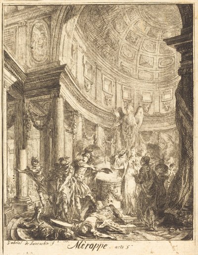 ميروب بواسطة غابرييل جاك دي سانت أوبين