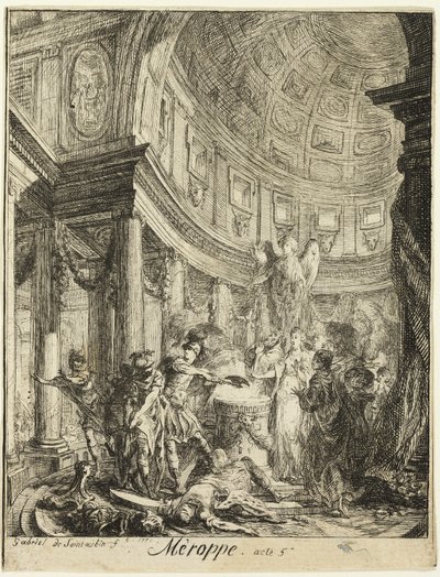 ميروب بواسطة غابرييل جاك دي سانت أوبين