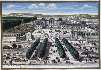 Château de Sceaux (حدائق Le ours) ، بواسطة Perelle بواسطة غابرييل بيريل