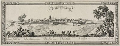 Landrecy en Heynault ، 1631 بواسطة غابرييل بيريل