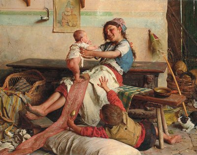المودة الأخوية ؛ المودة الأخوية ، ج. 1900 بواسطة جايتانو تشيريسي
