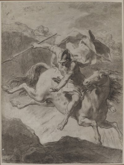 وفاة ماركوس كورتيوس 1799. بواسطة غايتانو جاندولفي
