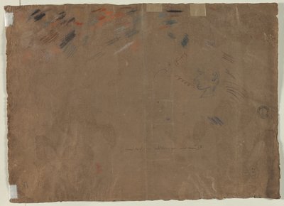 رسم تخطيطي للرأس (ظهر) بواسطة غايتانو جاندولفي
