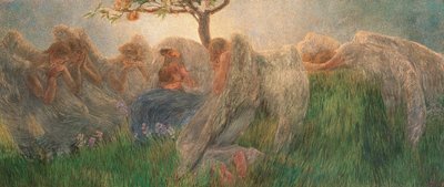 أمومة ، 1890-1891. بواسطة غايتانو بريفياتي