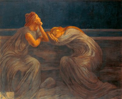 نوكتورن ، 1908 ، بقلم غايتانو بريفياتي (1852–1920). بواسطة غايتانو بريفياتي