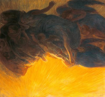 خلق النور ، 1913 ، بواسطة غايتانو بريفياتي