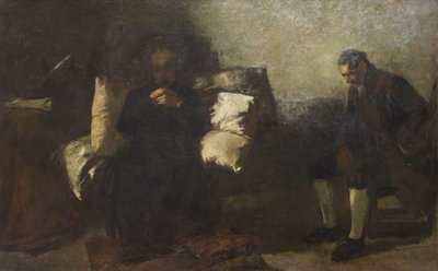 الساعات الأخيرة من كارلو ألبرتو ، أوبورتو بواسطة غايتانو بريفياتي