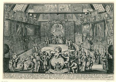 يانصيب Henricus van Soest في أنتويرب ، 1695 بواسطة جاسبار بوتاتس