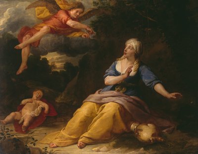 هاجر في الصحراء بواسطة غاسبار دي كرير