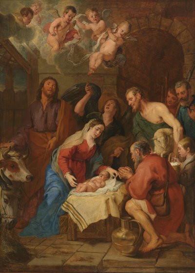 عبادة الرعاة بواسطة Gaspar De Crayer