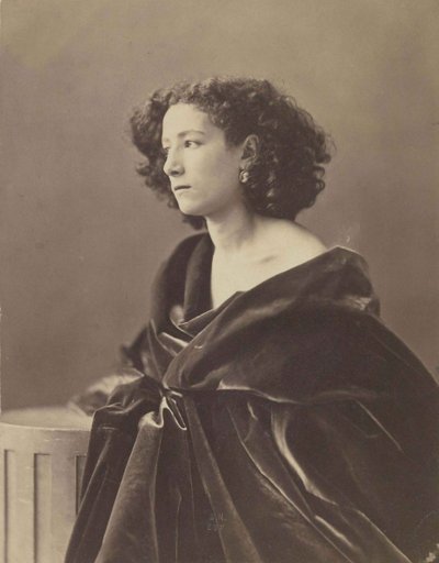 صورة لسارة برنهاردت 1844-1923 ، 1864. بواسطة نادار