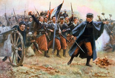 من عام 1914: مواجهة البرابرة ، فرنسا ، 1914. بواسطة جاستون شاربينتيير بوسيو