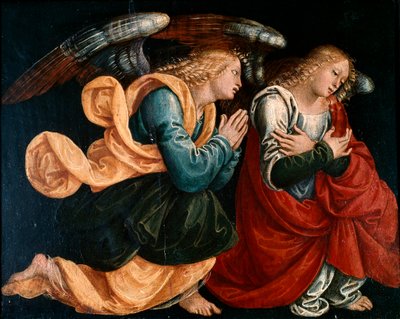 صلاة الملائكة ، بواسطة Gaudenzio Ferrari (حوالي 1470-1546) بواسطة جودنزيو فيراري