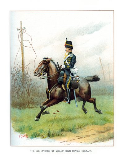 أمير ويلز العاشر يمتلك فرسان ملكيين ، c1890. بواسطة جيفري دوجلاس جايلز