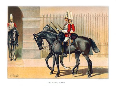 حراس الحياة الأول ، c1890. بواسطة جيفري دوجلاس جايلز