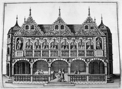 تصميم القصر ، 1664 بواسطة جورج أندرياس بوكلر