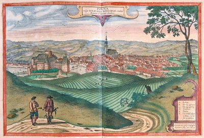 بولنا (بوهيميا)، جمهورية التشيك - في "Civitates Orbis Terrarum" لجورج براون، كولونيا 1617 بواسطة جورج براون