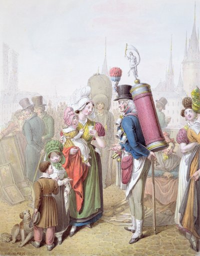 بونت نوتر دام ، ج .1810 (مرحاض على ورق) بواسطة جورج إيمانويل أوبيتز