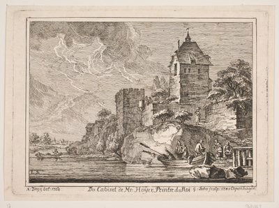 قلعة قديمة بواسطة Georg Mathias Fuchs