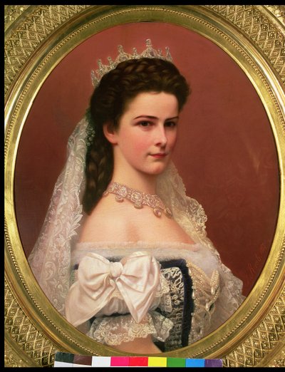 الإمبراطورة إليزابيث بافاريا (1837-1898) بالزي الهنغاري ، 1867 بواسطة جورج راب