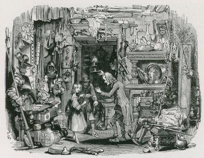 The Stranger يجلب Little Nell Home (نقش) بواسطة جورج (بعد) كاترمول