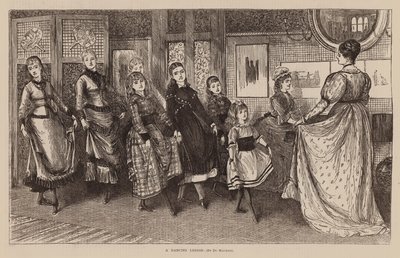 درس في الرقص (نقش) بواسطة جورج (بعد) لك مورييه