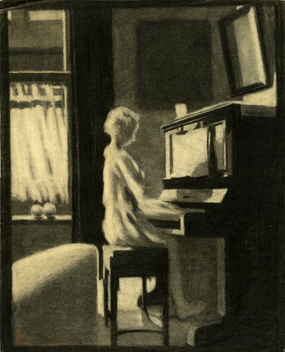 دوروثي العزف على البيانو ، 30 نوفمبر 1931 بواسطة جورج آدمسون