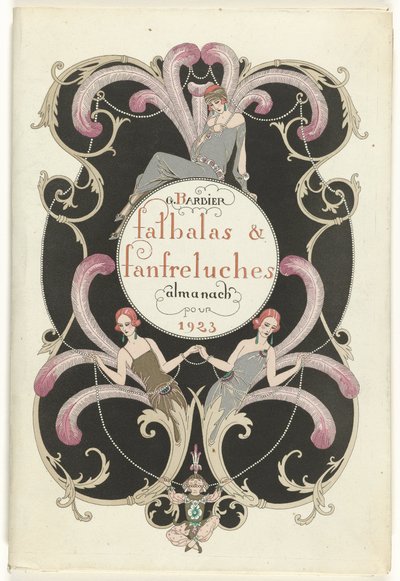 مجلة الموضة الفاتنة Falbalas و Fanfreluches ، تقويم أوضاع الحاضر والماضي والمستقبل لعام 1923 ، السنة الثانية بواسطة مجهول