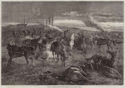 الخيول غير المزودة بالرد على المكالمة الفوجية بعد المعركة بواسطة George Bouverie Goddard