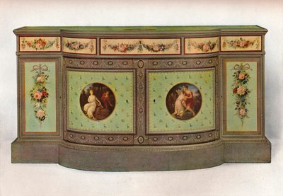 سكرتير مضمد ، c1785 بواسطة جورج بروكشو